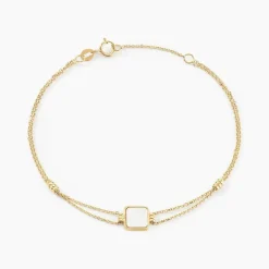 Histoire d'Or Bracelet Caron Or Jaune Nacre
