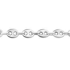 Bracelet Carrus Maille Grain De Cafe Argent Blanc-Histoire d'Or New