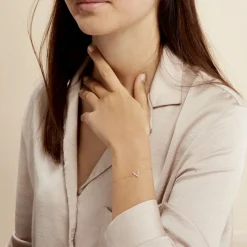 Histoire d'Or Bracelet Celene Or Jaune Oxyde De Zirconium