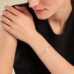 Histoire d'Or Bracelet Celesta Argent Blanc