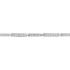 Histoire d'Or Bracelet Celoni Argent Blanc Oxyde De Zirconium