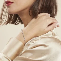 Histoire d'Or Bracelet Celoni Argent Blanc Oxyde De Zirconium