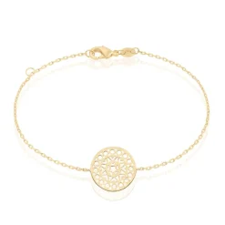 Bracelet Celso Plaqué Or Jaune-Histoire d'Or New