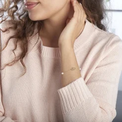 Histoire d'Or Bracelet Cenzo Or Jaune Perles De Culture