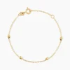 Bracelet Chaine Boules Alternees Or Jaune-Histoire d'Or Hot