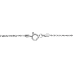 Histoire d'Or Bracelet Cherame Maille Criss Cross Argent Blanc
