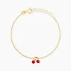 Histoire d'Or Bracelet Cherry Cerise Or Jaune