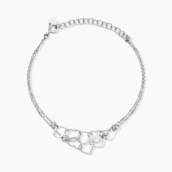 Histoire d'Or Bracelet Chiara Argent Blanc