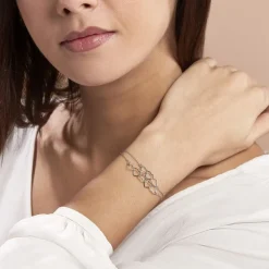 Histoire d'Or Bracelet Chiara Argent Blanc