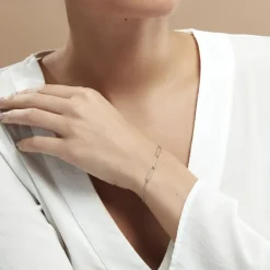 Histoire d'Or Bracelet Chiarina Argent Blanc