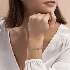 Bracelet Christine Argent Blanc-Histoire d'Or Online