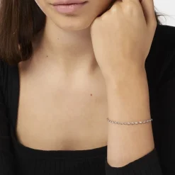 Histoire d'Or Bracelet Ciana Torsade Diamante Argent Blanc