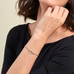 Histoire d'Or Bracelet Claramay Argent Blanc