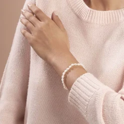 Histoire d'Or Bracelet Clementia Or Jaune Perle De Culture