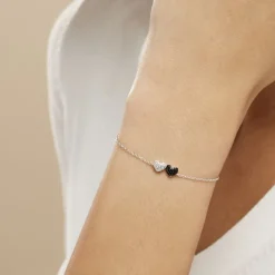 Bracelet Clementine Argent Blanc Oxyde De Zirconium-Histoire d'Or Best