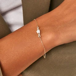 Bracelet Clothilde Or Jaune Oxyde De Zirconium-Histoire d'Or Outlet