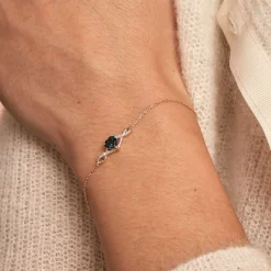 Histoire d'Or Bracelet Clothilde Or Jaune Topaze Oxyde De Zirconium