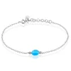 Histoire d'Or Bracelet Corelana Argent Blanc Pierre De Synthese