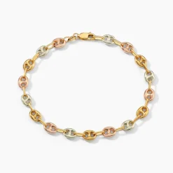 Histoire d'Or Bracelet Dami Maille Grain De Café