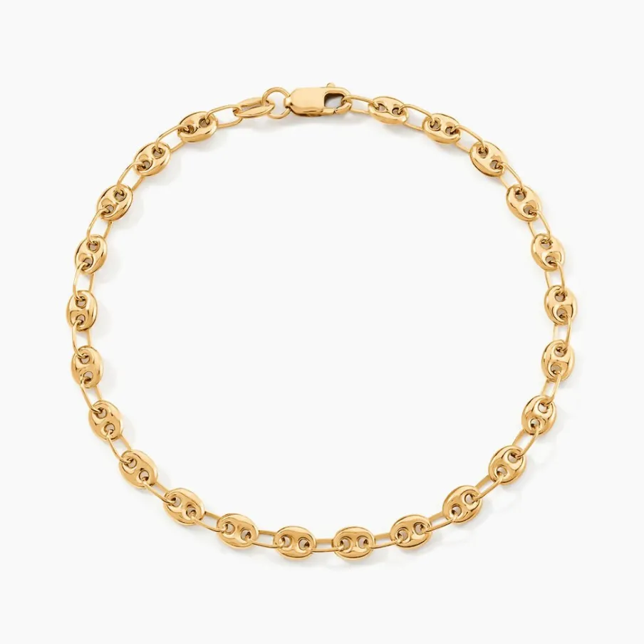 Histoire d'Or Bracelet Dami Maille Grain De Cafe