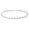 Histoire d'Or Bracelet Dami Maille Grain De Cafe Or Blanc