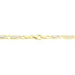 Histoire d'Or Bracelet Danae Plaquette Or Bicolore