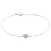 Bracelet Dann Or Blanc Oxyde De Zirconium-Histoire d'Or Best