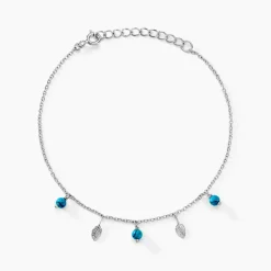 Histoire d'Or Bracelet Darcie Argent Blanc Turquoise
