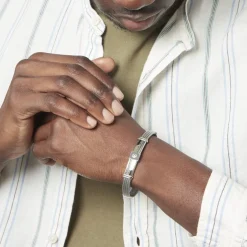 JOURDAN Bracelet Davilia Or Acier Bicolore