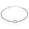 Histoire d'Or Bracelet Deauville Argent Blanc