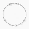 Histoire d'Or Bracelet Diep Argent Blanc Oxyde De Zirconium