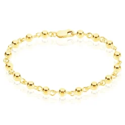 Bracelet Diona Maille Boule Or Jaune-Histoire d'Or Sale