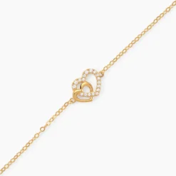 Histoire d'Or Bracelet Donaldina Or Jaune Oxyde De Zirconium