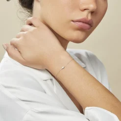 Bracelet Eirena Or Blanc Diamant-Histoire d'Or