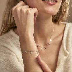 Histoire d'Or Bracelet Electra Argent Blanc