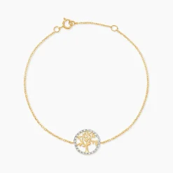 Histoire d'Or Bracelet Eleone Or Jaune Diamant