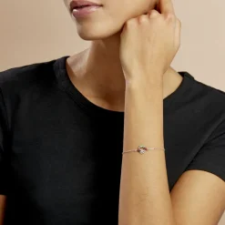 Histoire d'Or Bracelet Eliniane Argent Blanc Oxyde De Zirconium