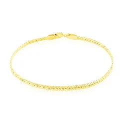 Histoire d'Or Bracelet Elnora Maille Anglaise Or Jaune