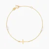 Histoire d'Or Bracelet Elsabeth Or Jaune Perle De Culture