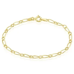 Histoire d'Or Bracelet Esma Maille Alternee 1/3 Or Jaune