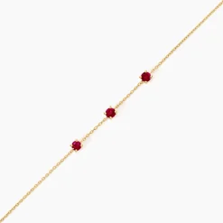 Histoire d'Or Bracelet Esmerald Rendez-Vous Or Jaune Rubis