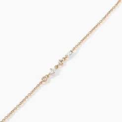 Histoire d'Or Bracelet Estela Plaque Or Jaune Oxyde De Zirconium