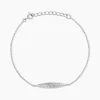 Histoire d'Or Bracelet Etta Argent Blanc