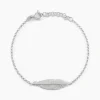 Histoire d'Or Bracelet Euriell Argent Blanc