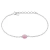 Bracelet Evren Argent Blanc Quartz Rose-Histoire d'Or Best
