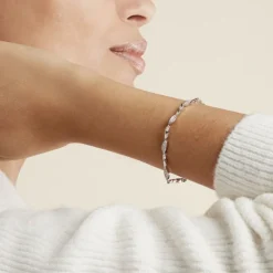 Bracelet Evy Argent Blanc Oxyde De Zirconium-Histoire d'Or Clearance