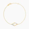 Bracelet Eye Or Jaune Oxyde De Zirconium-Histoire d'Or Online