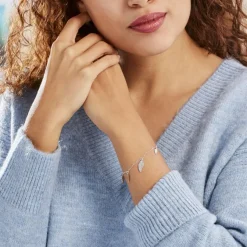 Histoire d'Or Bracelet Fabia Argent Blanc