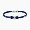 Histoire d'Or Bracelet Fabrice Acier Blanc