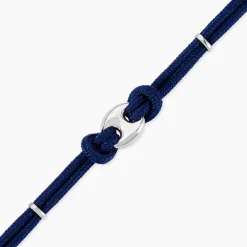 Histoire d'Or Bracelet Fabrice Acier Blanc